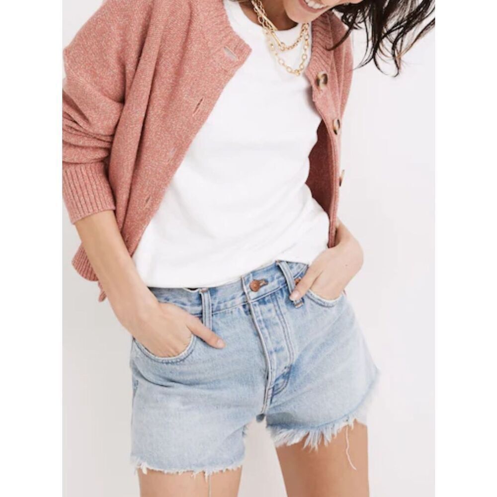 Madewell Relaxed Denim Shorts 25